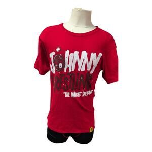 Johnny Gargano “Johnny Wrestling The Whole Shebang” WWE NXT Red T-Shirt Men’s L